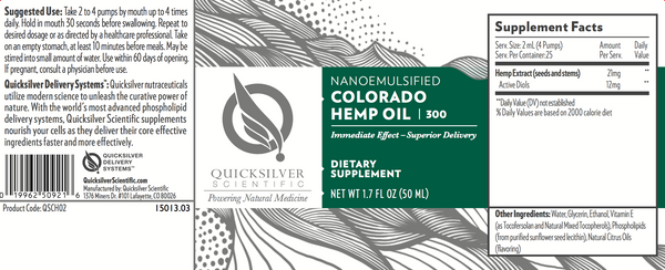 Colorado Hemp Oil | 50ml